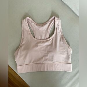 Fabletics Padded Sports Bra Light Pink